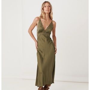 Spell boudoir slip dress